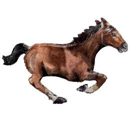 40 inch Galloping horse supershape fólia lufi