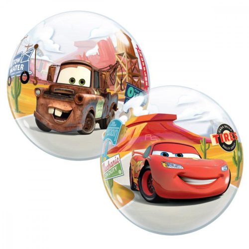 22 inch-es Disney Lightning McQueen & Mater Bubbles Lufi