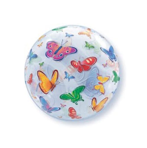 22 inch-es Pillangó Mintás - Butterflies Bubble Lufi