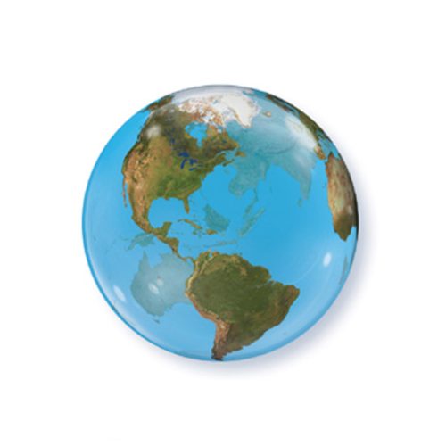 22 inch-es Földgömb Mintás - Planet Earth Bubble Lufi